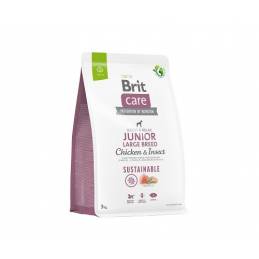 Brit Care Sustainable Junior Large Breed Chicken&Insect 3Kg