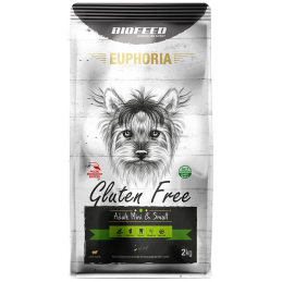 Biofeed Euphoria Gluten Free Mini & Small Dla Psów Mini I Małych Ras Z Jagnięciną 2Kg