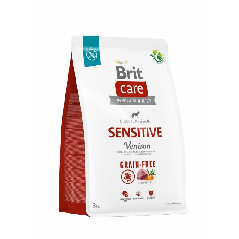 Brit Care Grain-Free Sensitive Venison – Sucha Karma Dla Psa - 3 Kg