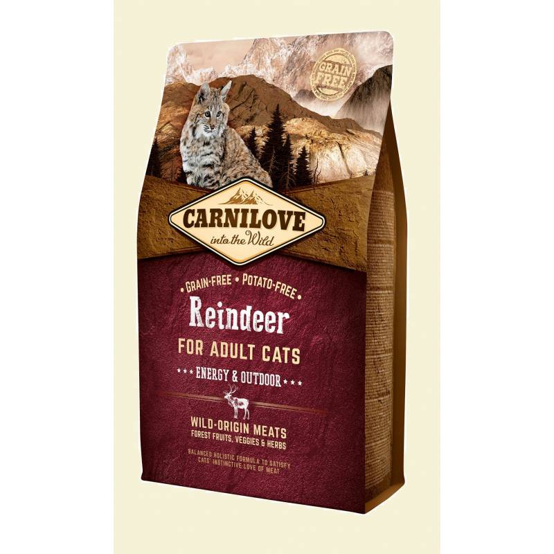 Carnilove Cat Reindeer Energy&Outdoor 2Kg