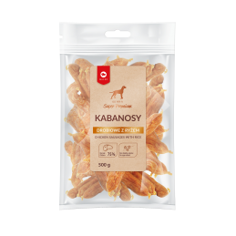 Maced Kabanosy Drobiowe Z Ryżem 500G