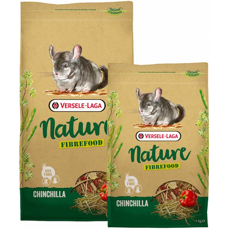 Versele Laga Chinchilla Nature Fibrefood 2,75Kg - Light/Sensitive Dla Szynszyli [461432]