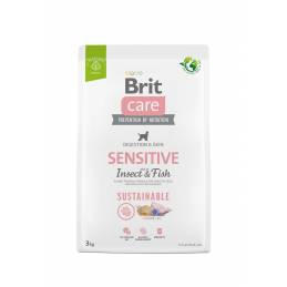 Brit Care Dog Sustainable Sensitive Insect & Fish - Sucha Karma Dla Psa - 3 Kg