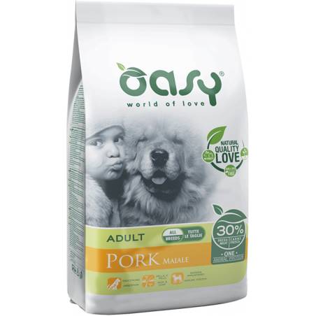 Oasy One Animal Protein Adult - Wieprzowina 2,5 Kg