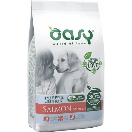 Oasy One Animal Protein Puppy & Junior - Łosoś 2,5 Kg