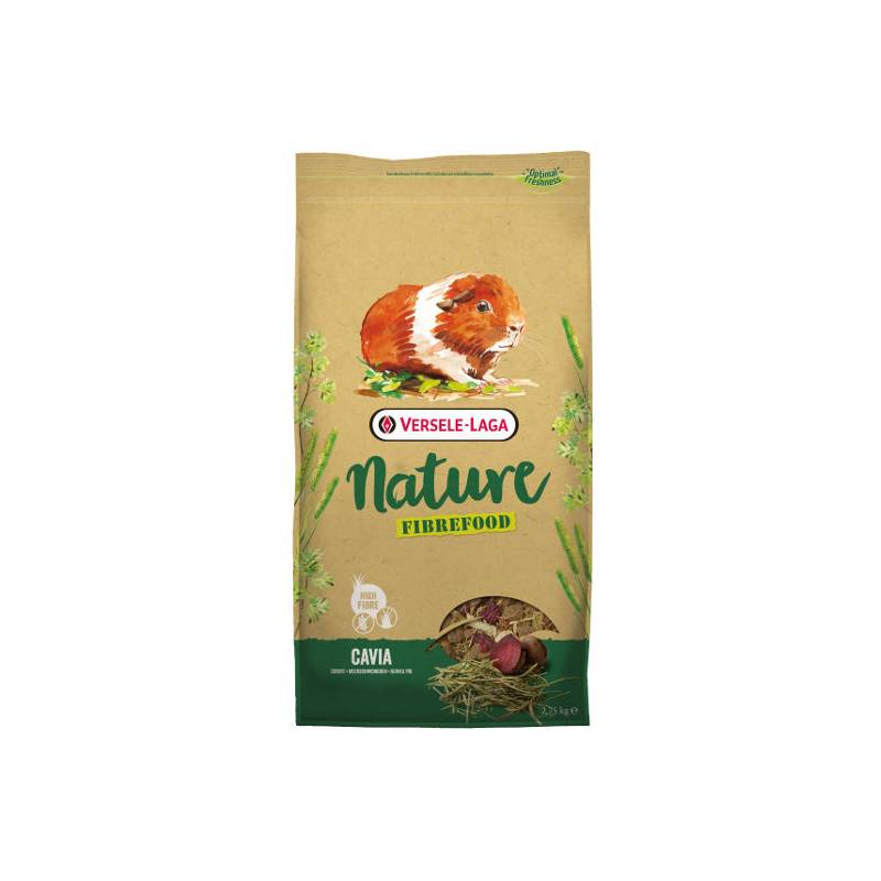 Versele Laga Cavia Nature Fibrefood 2,75Kg - Light/Sensitive Dla Kawii Domowych [461430]