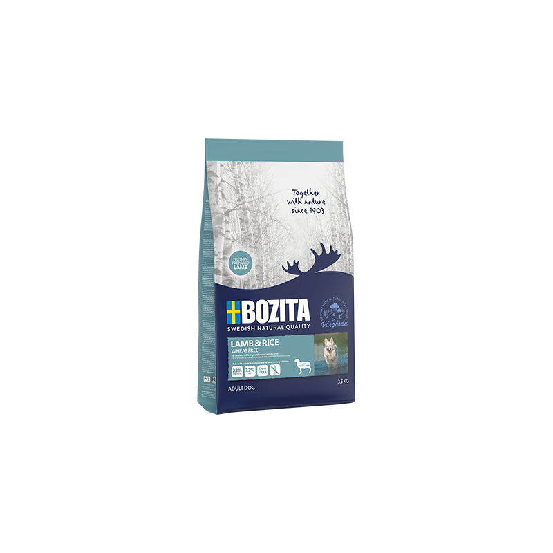 Bozita Lamb & Rice Wheat Free 3,5 Kg