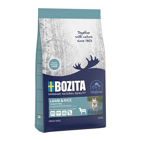 Bozita Lamb & Rice Wheat Free 3,5 Kg