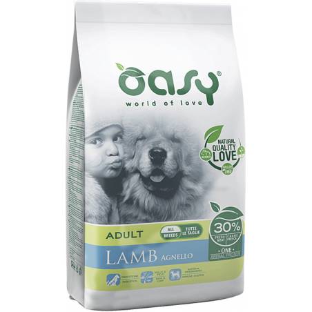 Oasy One Animal Protein Adult - Jagnięcina 2,5 Kg