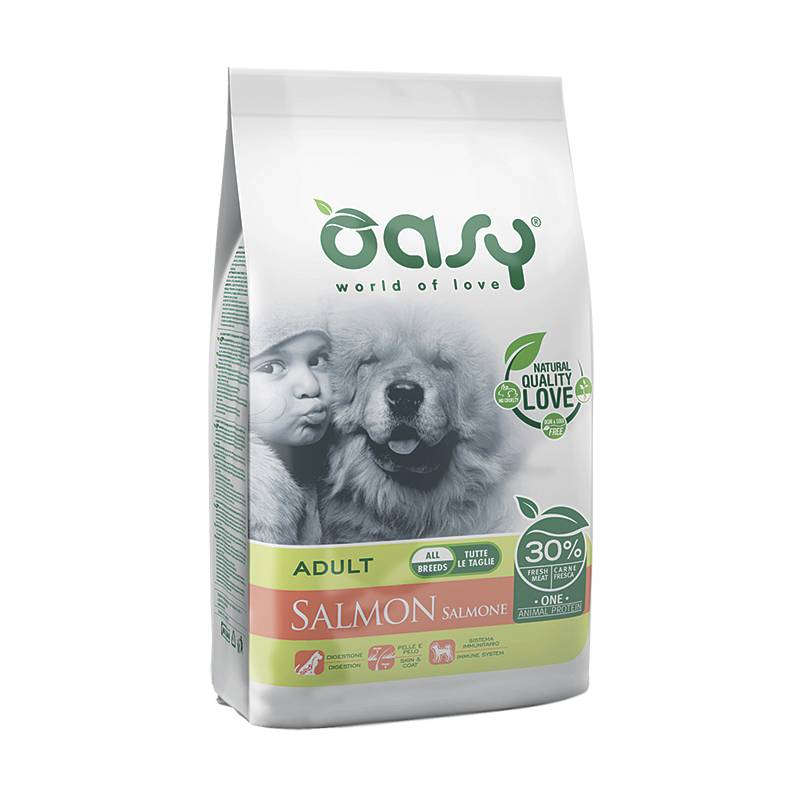 Oasy One Animal Protein Adult - Łosoś 2,5 Kg