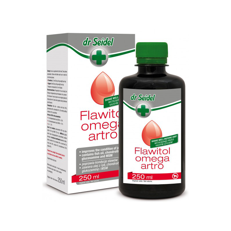 Flawitol Omega Artro Poprawiający Kondycję Stawów 250Ml