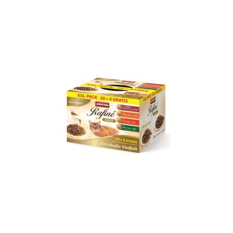 Animonda Rafine Soupe Xxl-Pack Z Sosem Dla Kota 100G X 20 + 4 Gratis