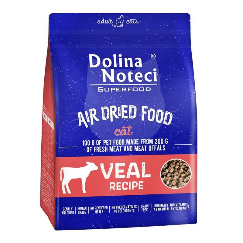 Dolina Noteci Superfood Danie Z Cielęciny Karma Suszona Dla Kota 1Kg