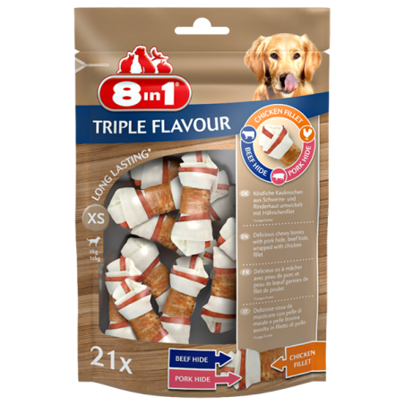 8In1 Przysmak 8In1 Triple Flavour Xs [T144434] 21 Szt.