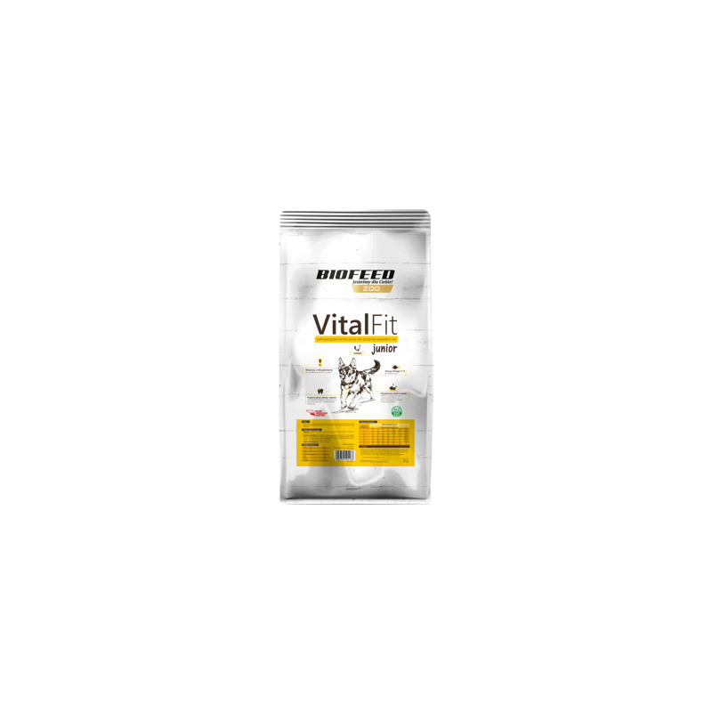 Biofeed Vitalfit Dla Młodych Psów Wszystkich Ras Z Drobiem 2Kg