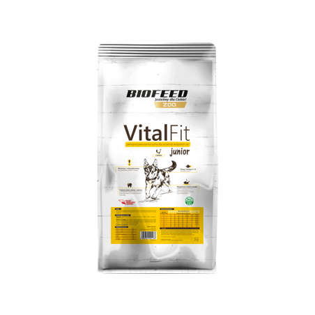 Biofeed Vitalfit Dla Młodych Psów Wszystkich Ras Z Drobiem 2Kg