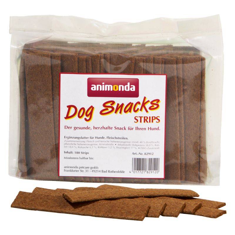 Animonda Snacks Paski Mięsne 930G