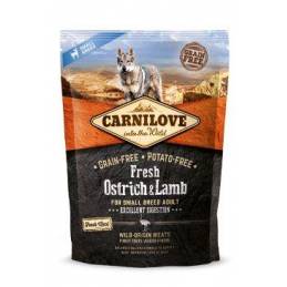 Carnilove Fresh Ostrich & Lamb For Small Breed Adult 1,5Kg