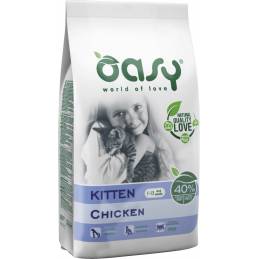 Oasy Dry Cat Kitten - Kurczak 1,5 Kg