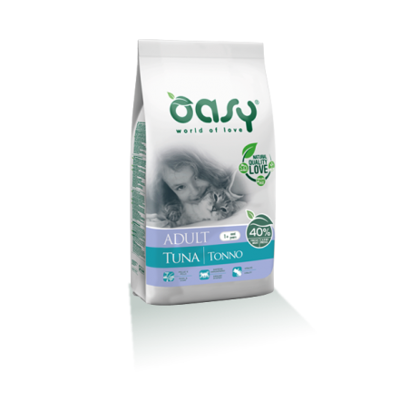 Oasy Dry Cat Adult - Tuńczyk   1,5 Kg