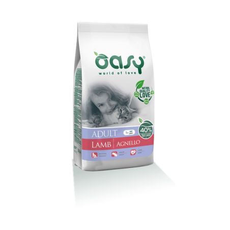 Oasy Dry Cat Adult - Jagnięcina   1,5 Kg