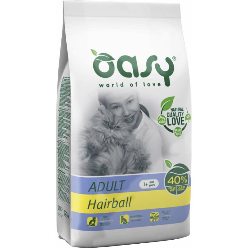 Oasy Dry Cat Hairball 1,5 Kg