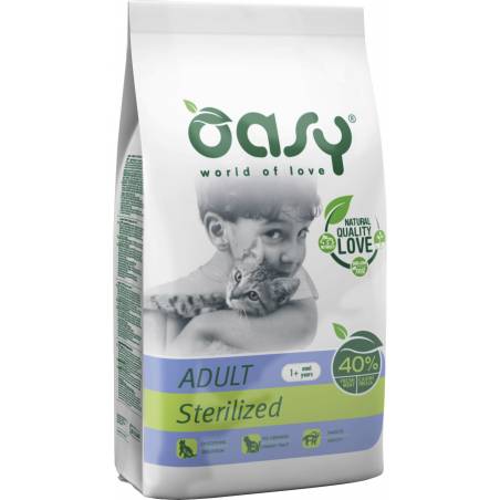 Oasy Dry Cat Sterilized - Kurczak 1,5 Kg