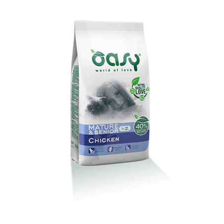 Oasy Dry Cat Senior - Kurczak 1,5 Kg