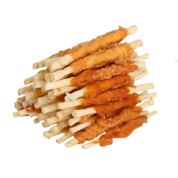 Hilton Chicken Wrap White Rawhide Stick/ Białe Pałeczki Owinięte Kurczakiem 500G