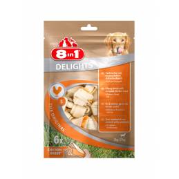 8In1 Przysmak Delights Bone S - Torebka 6 Szt.