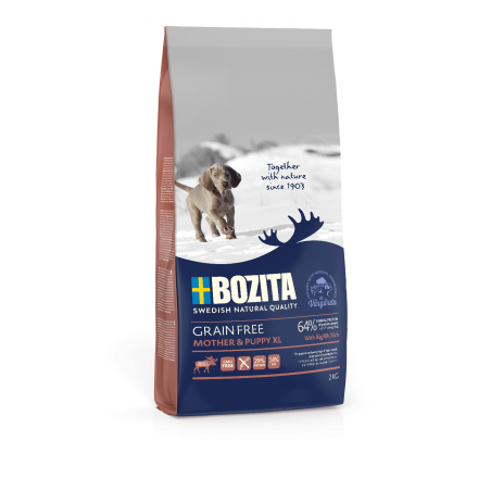 Bozita Dog Grain Free Mother And Puppy Xl Elk 2 Kg