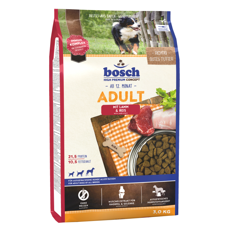 Bosch Adult Lamb & Rice 3 Kg