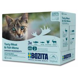 Bozita Pouch Multibox Meat & Fish-Menu  1,02 Kg