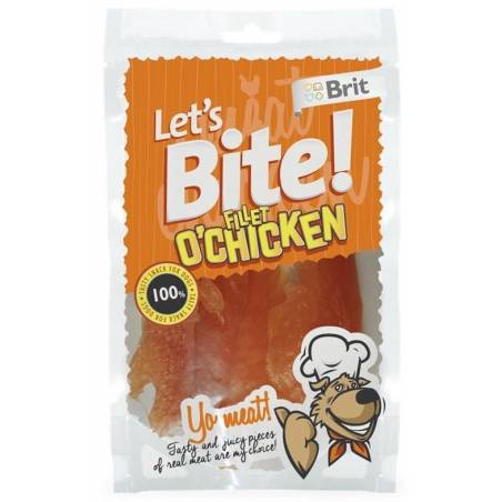 Brit Let's Bite Fillet O'chicken 400 G