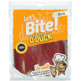 Brit Let's Bite Fillet O'duck 400G