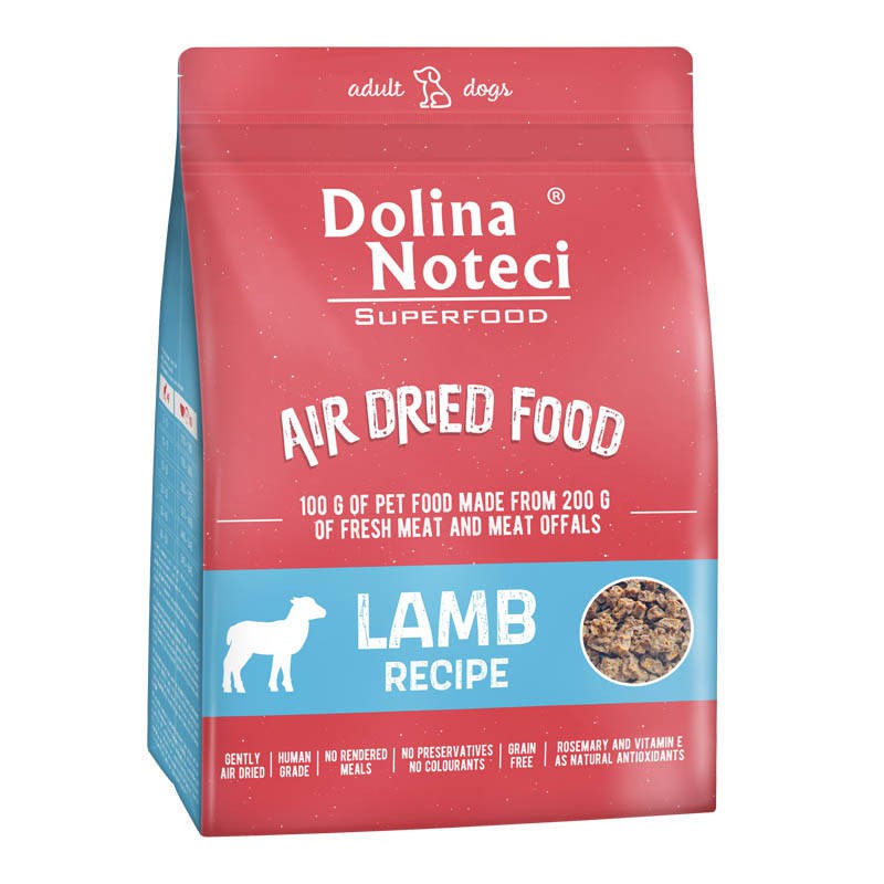 Dolina Noteci Superfood Danie Z Jagnięciny Karma Suszona Dla Psa 1Kg