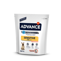 Advance Mini Sensitive - Sucha Karma Dla Psów Ras Małych Z Wrażliwością Pokarmową 800G [921514]