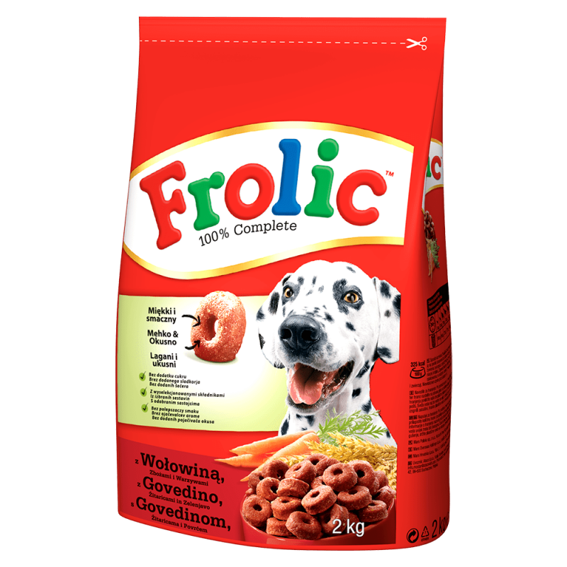 Frolic Wołowina, Warzywa, Zboża 2Kg [117323]