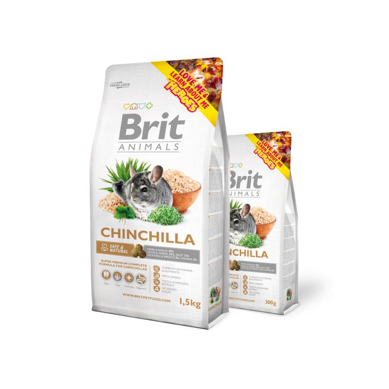 Brit Animals Chinchila Complete 1,5 Kg