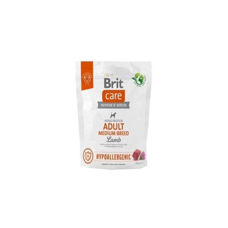 Brit Care Hypoallergenic Adult Medium Breed Lamb 1Kg