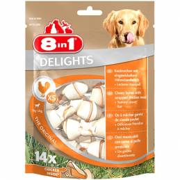 8In1 Przysmak Delights Bones Xs [T122364] 14 Szt.