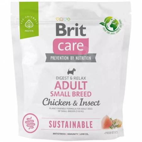 Brit Care Sustainable Adult Small Chicken & Insect 1Kg