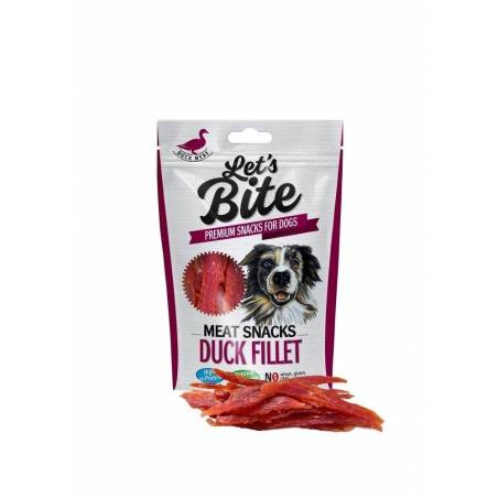 Brit Let's Bite Meat Snacks Duck Fillet 300G