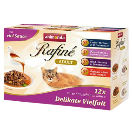 Animonda Rafiné Soupé Adult Multi Saszetka Delicious Variety 12X100 G