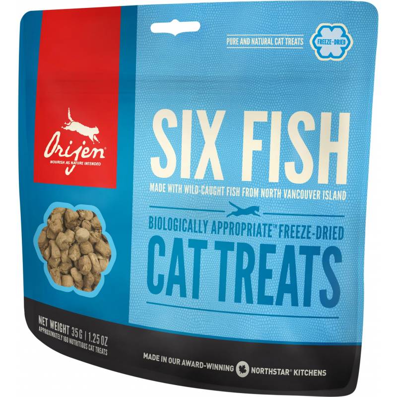 Orijen Fd Treat 6 Fish Cat 35G