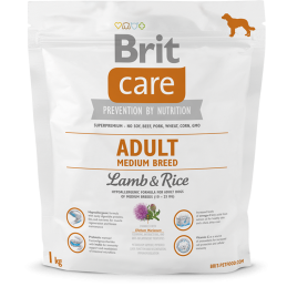 Brit Care Adult Medium Breed Lamb & Rice 1Kg