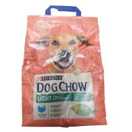 Purina Dog Chow Light Indyk 2Kg + 500G Gratis