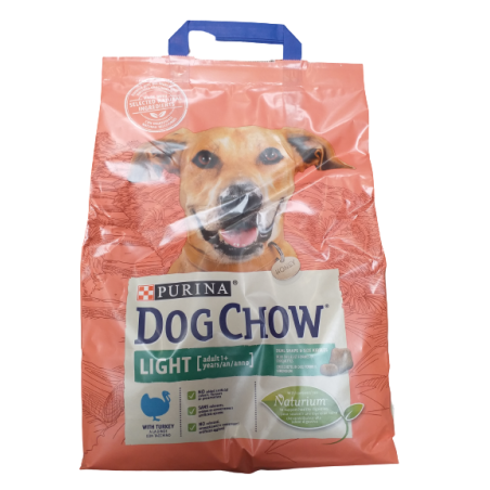 Purina Dog Chow Light Indyk 2Kg + 500G Gratis