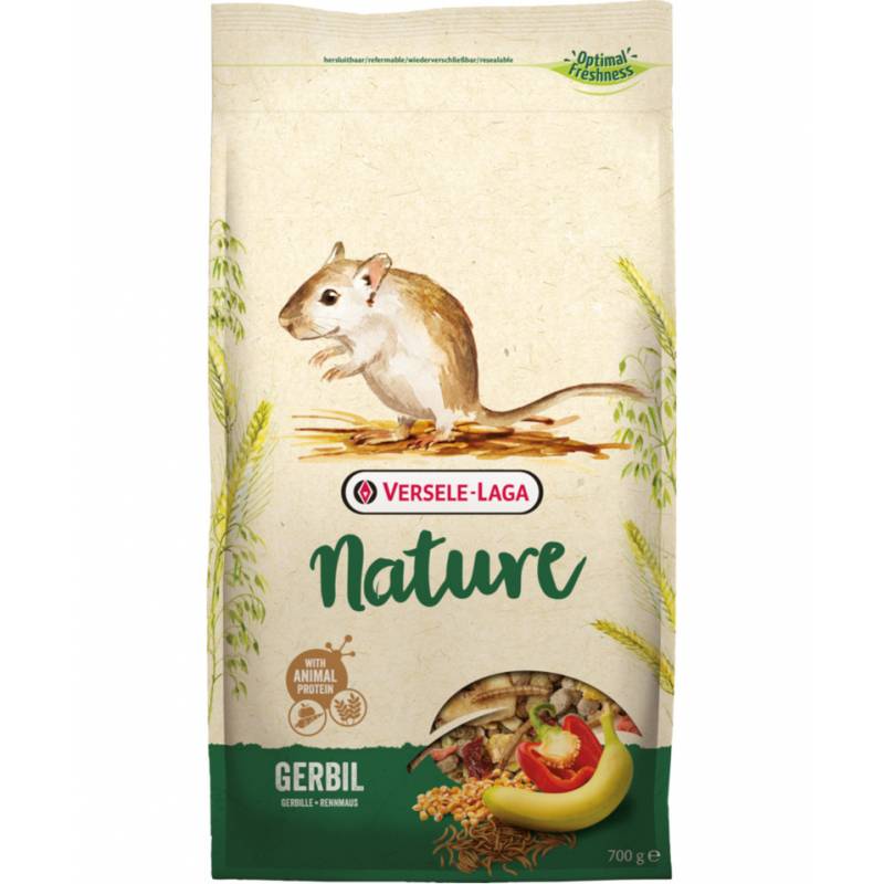 Versele Laga Gerbil Nature - Pokarm Dla Myszoskoczków 700G