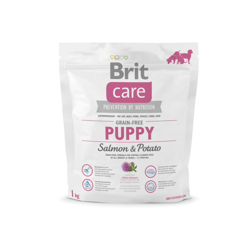 Brit Care Grain-Free Puppy Salmon & Potato 1Kg